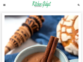 'kitchengidget.com' screenshot