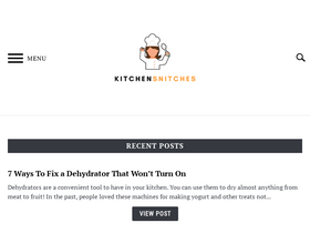 'kitchensnitches.com' screenshot