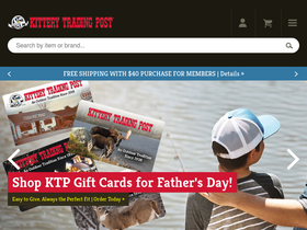 'kitterytradingpost.com' screenshot