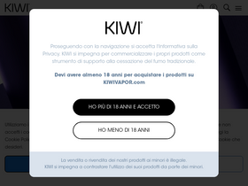 'kiwivapor.com' screenshot
