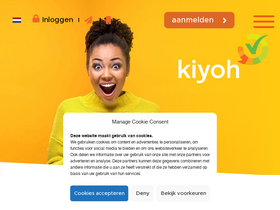 'kiyoh.com' screenshot