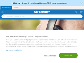 'kjell.com' screenshot