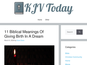 'kjvtoday.com' screenshot