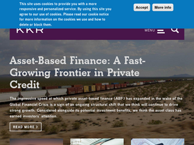'kkr.com' screenshot