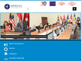 'kku.edu.tr' screenshot