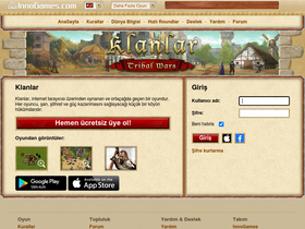 'klanlar.org' screenshot