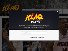 'klaq.com' screenshot