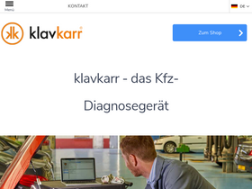 'klavkarr.de' screenshot