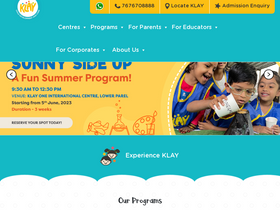 'klayschools.com' screenshot