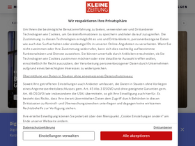 'kleinezeitung.at' screenshot