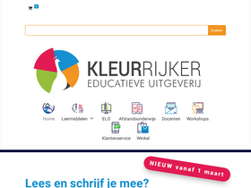 'kleurrijker.nl' screenshot