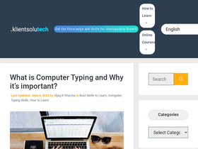 'klientsolutech.com' screenshot