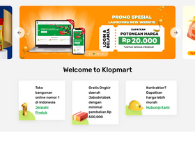 'klopmart.com' screenshot