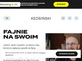 'klosinski.net' screenshot