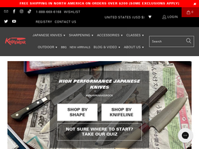'knifewear.com' screenshot