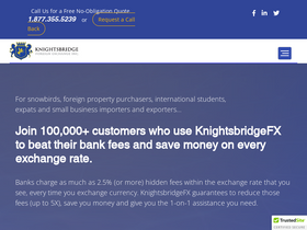 'knightsbridgefx.com' screenshot