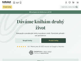 'knihobot.cz' screenshot
