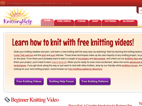 'knittinghelp.com' screenshot