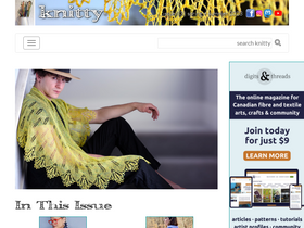 'knitty.com' screenshot