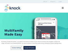 'knockcrm.com' screenshot