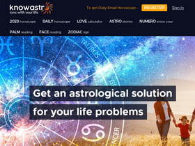 'knowastro.com' screenshot