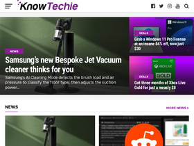 'knowtechie.com' screenshot