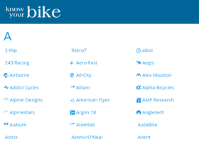 'knowyourbike.com' screenshot