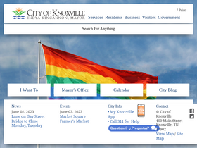 'knoxvilletn.gov' screenshot