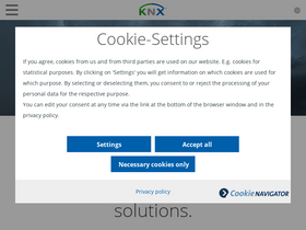 'knx.org' screenshot