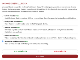 'koblenz.de' screenshot