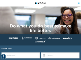 'kochcareers.com' screenshot