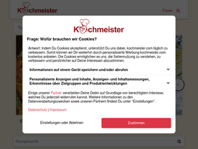'kochmeister.com' screenshot