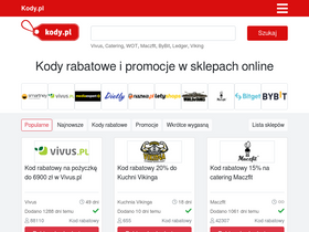 'kody.pl' screenshot