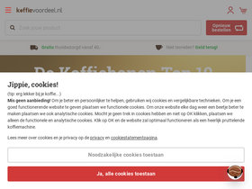 'koffievoordeel.nl' screenshot
