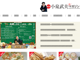 'koizumipress.com' screenshot