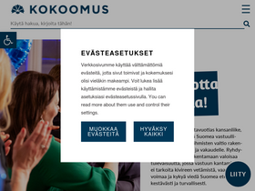 'kokoomus.fi' screenshot