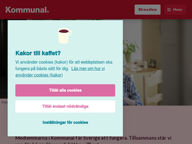 'kommunal.se' screenshot