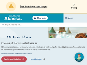 'kommunalsakassa.se' screenshot