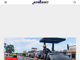 'kongkrit.com' screenshot