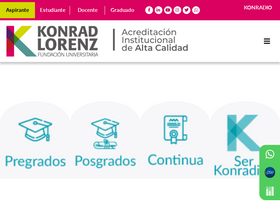 'konradlorenz.edu.co' screenshot