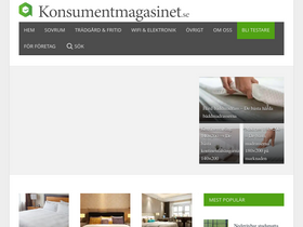 'konsumentmagasinet.se' screenshot