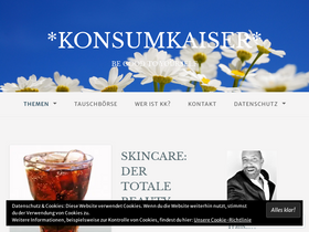 'konsumkaiser.com' screenshot