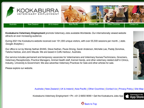 'kookaburravets.com' screenshot