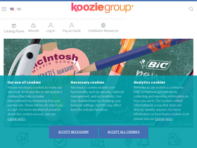 'kooziegroup.com' screenshot