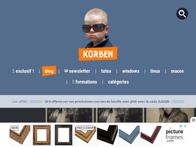 'korben.info' screenshot
