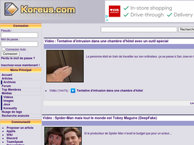 'koreus.com' screenshot