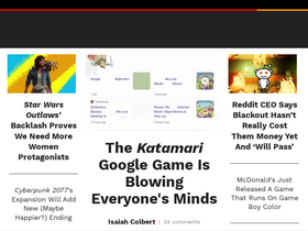 'kotaku.com' screenshot