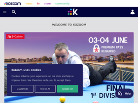 'kozoom.com' screenshot