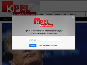 'kpel965.com' screenshot