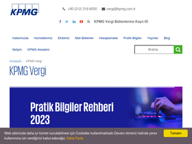 'kpmgvergi.com' screenshot
